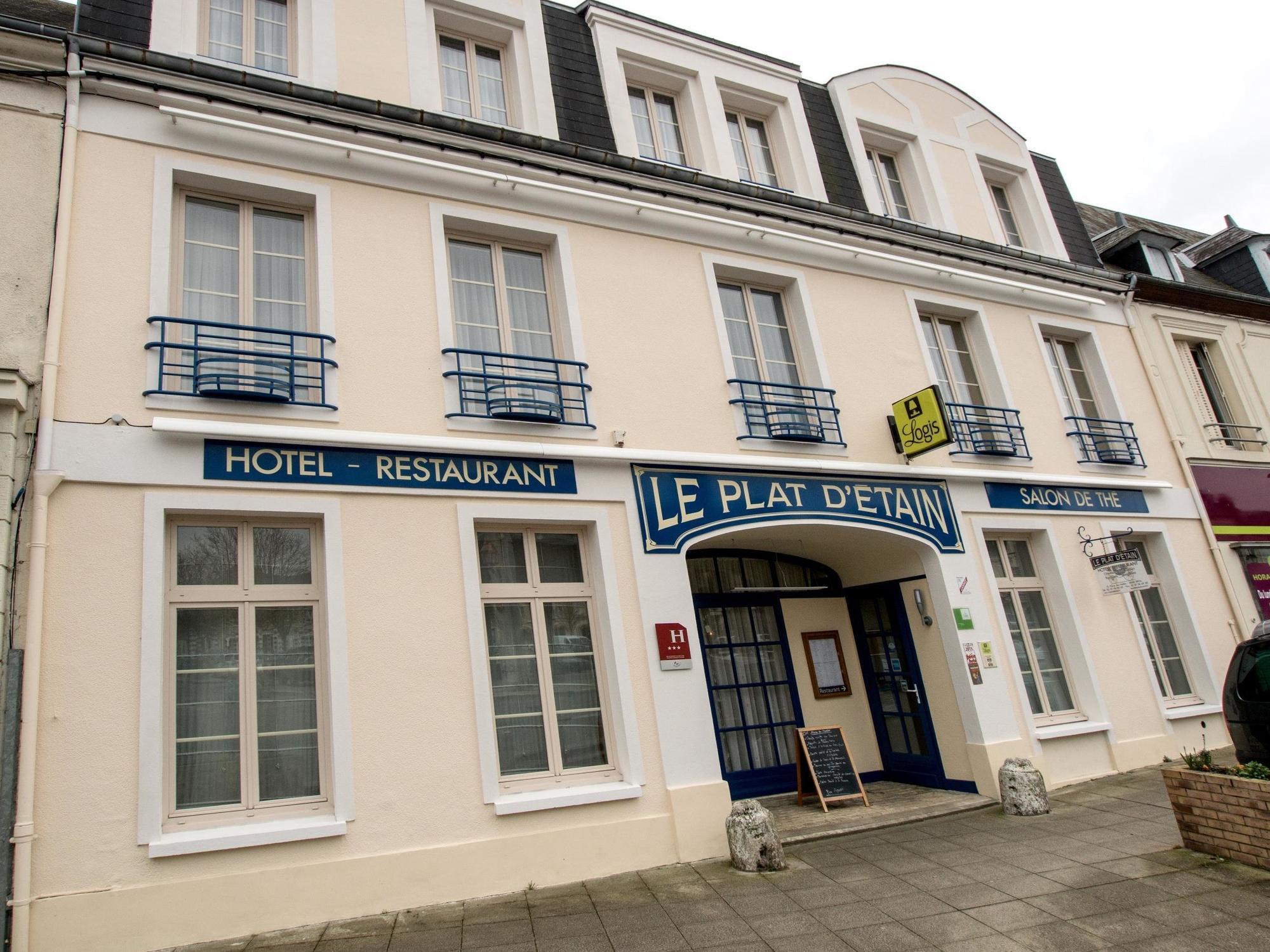 Hotel Le Plat D'Etain Brou Bagian luar foto